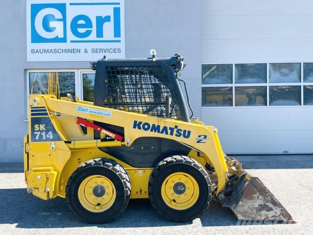 Komatsu SK714-5 Lietoti riteņu kompaktiekrāvēji