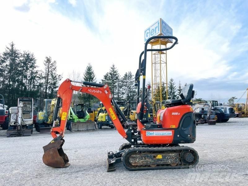 Kubota K008-3 Mini ekskavatori < 7 t