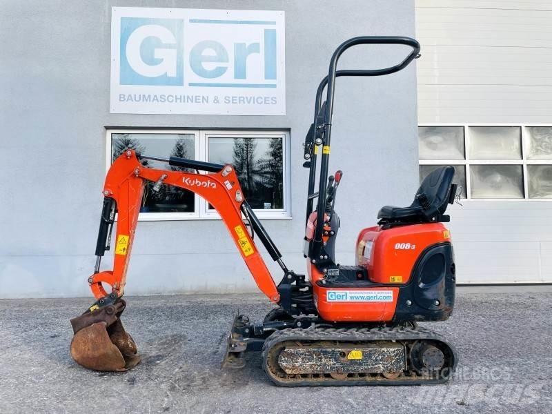 Kubota K008-3 Mini ekskavatori < 7 t