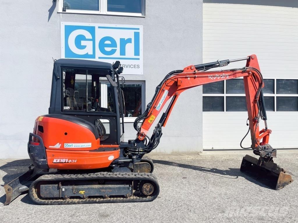 Kubota KX101-3a Mini ekskavatori < 7 t