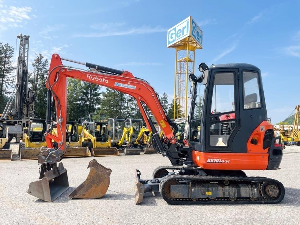Kubota KX101-3a Mini ekskavatori < 7 t
