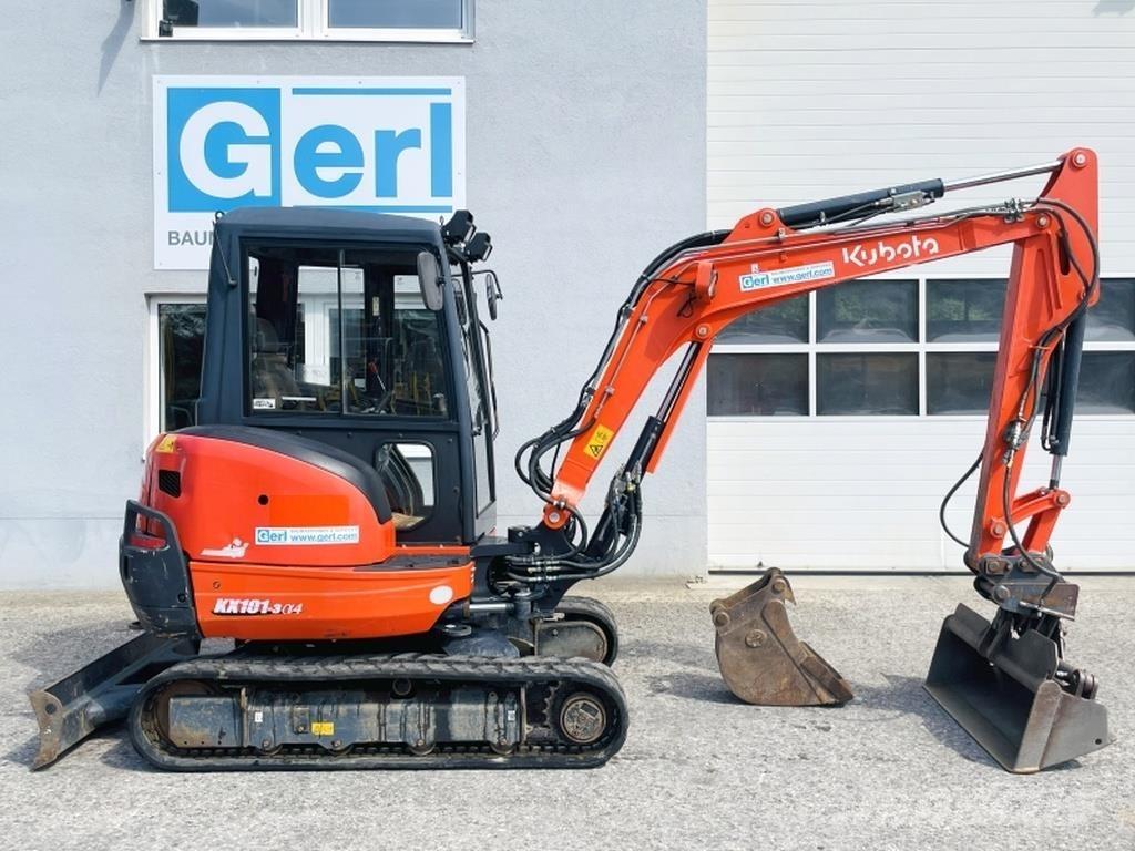 Kubota KX101-3a Mini ekskavatori < 7 t