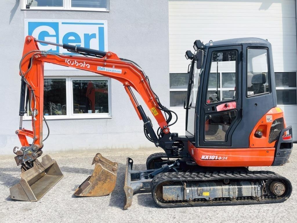 Kubota KX101-3a Mini ekskavatori < 7 t