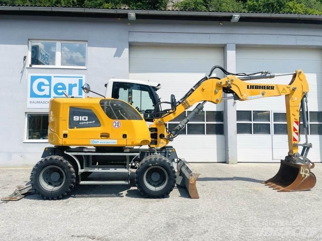 Liebherr A910 Compact Ekskavatori uz riteņiem