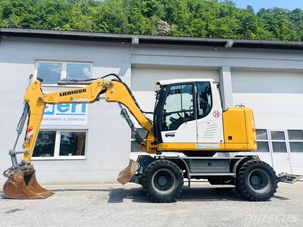 Liebherr A910 Compact Ekskavatori uz riteņiem