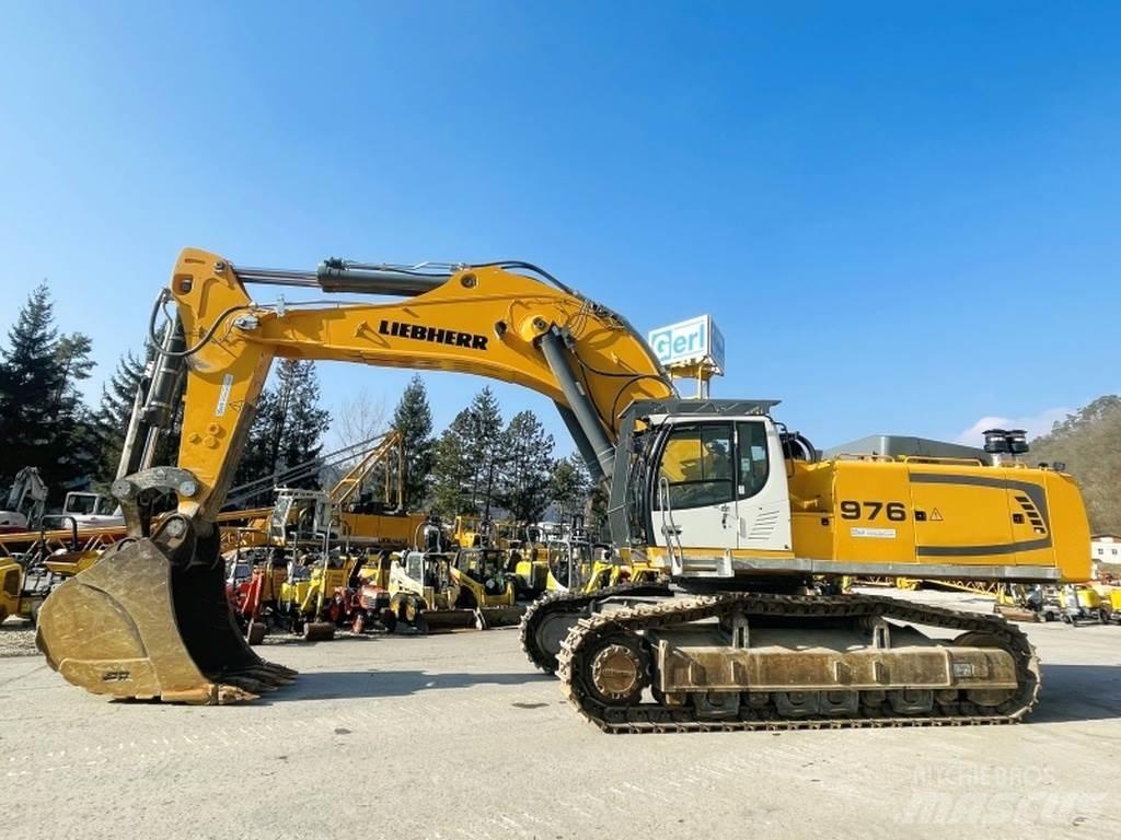 Liebherr R976 HD Kāpurķēžu ekskavatori