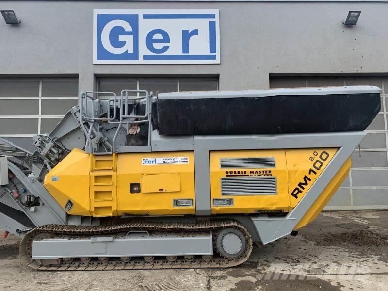 Rubble Master RM 100 Drupinātāji