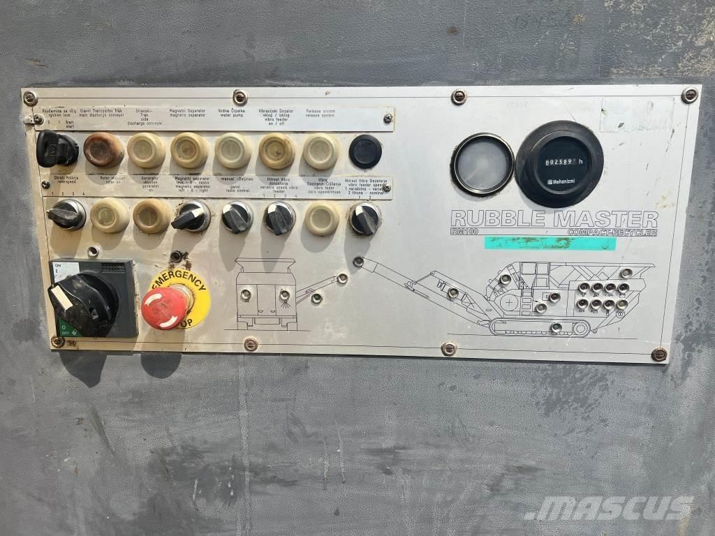 Rubble Master RM 100 Drupinātāji