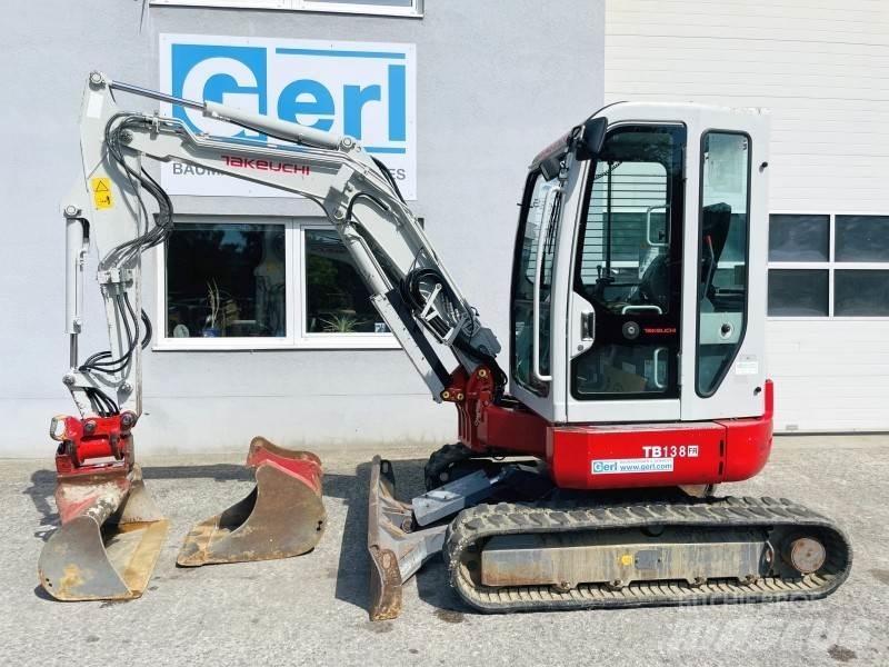 Takeuchi TB138FR Mini ekskavatori < 7 t