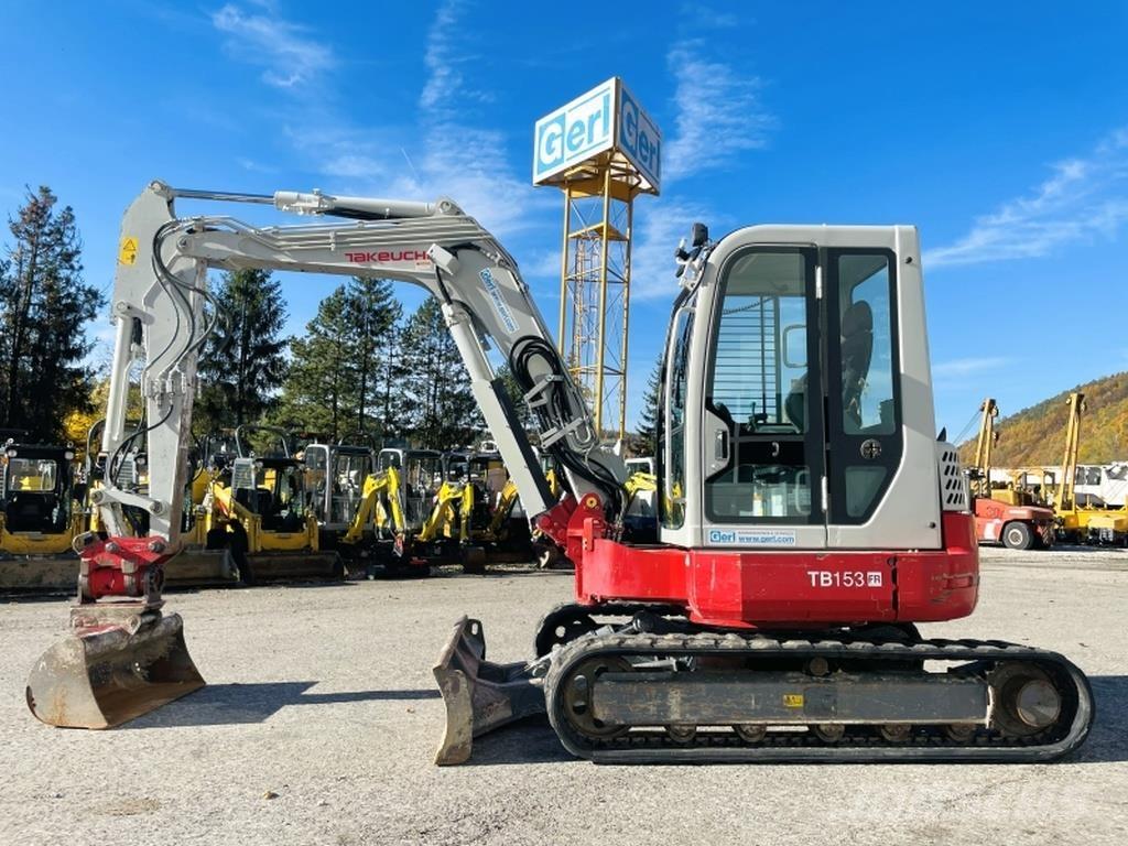 Takeuchi TB153FR Mini ekskavatori < 7 t