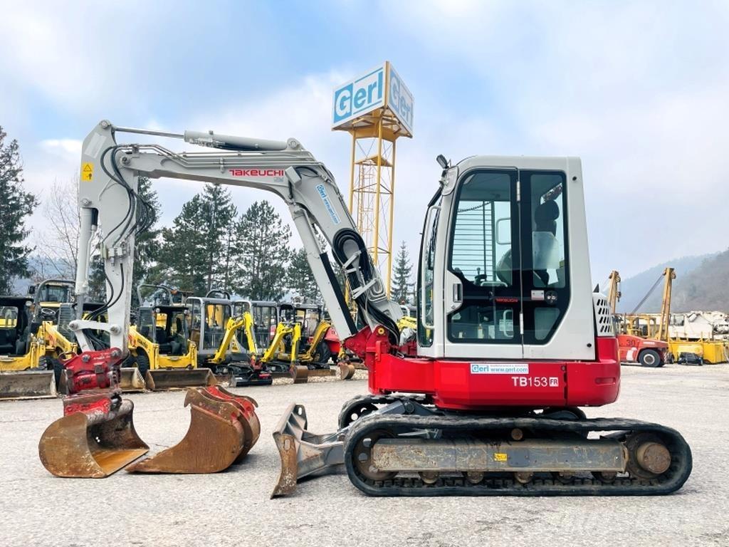 Takeuchi TB153FR Mini ekskavatori < 7 t