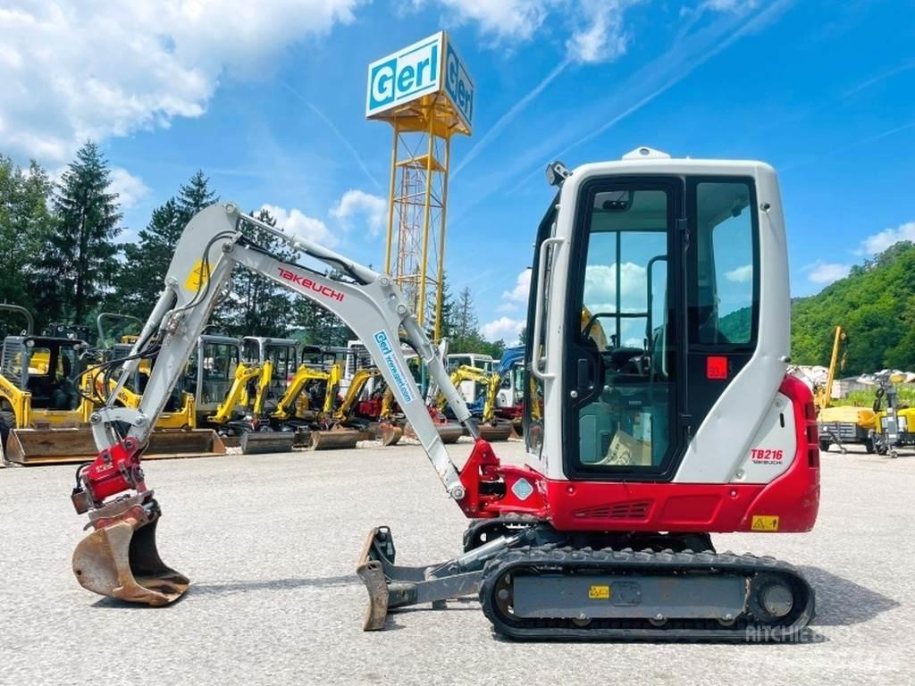 Takeuchi TB216 Mini ekskavatori < 7 t