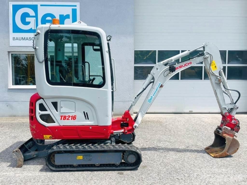 Takeuchi TB216 Mini ekskavatori < 7 t