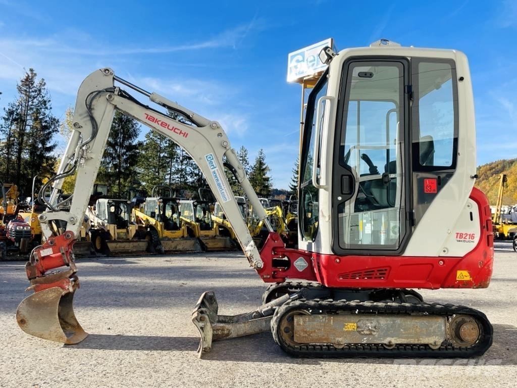 Takeuchi TB216 Mini ekskavatori < 7 t