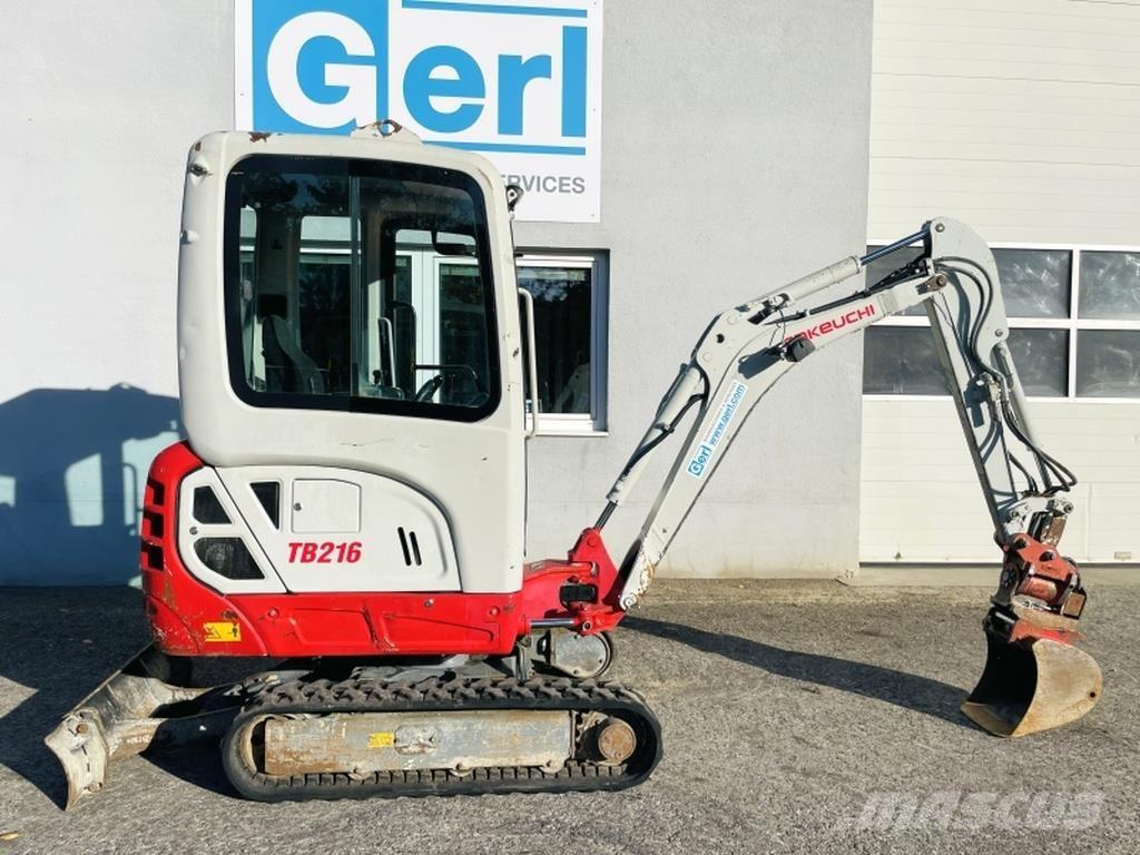 Takeuchi TB216 Mini ekskavatori < 7 t
