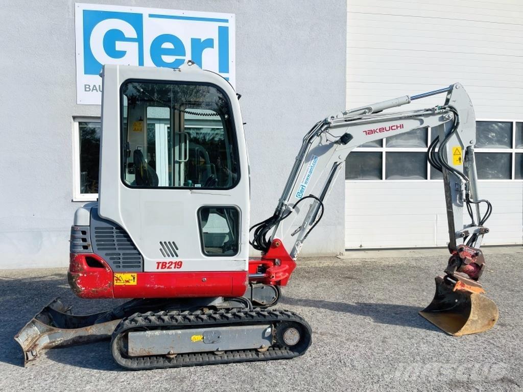 Takeuchi TB219 Mini ekskavatori < 7 t