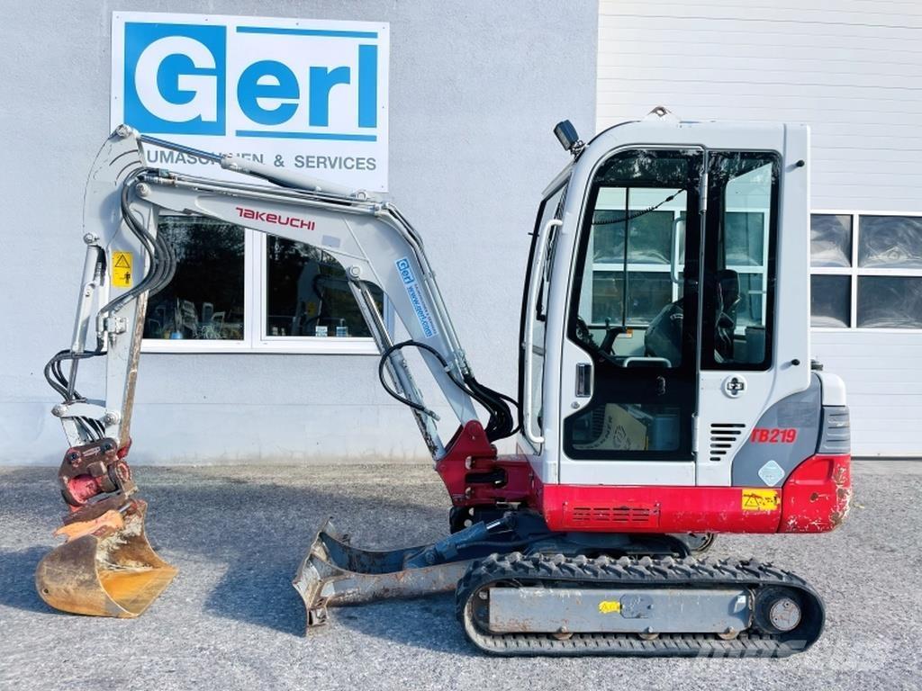 Takeuchi TB219 Mini ekskavatori < 7 t