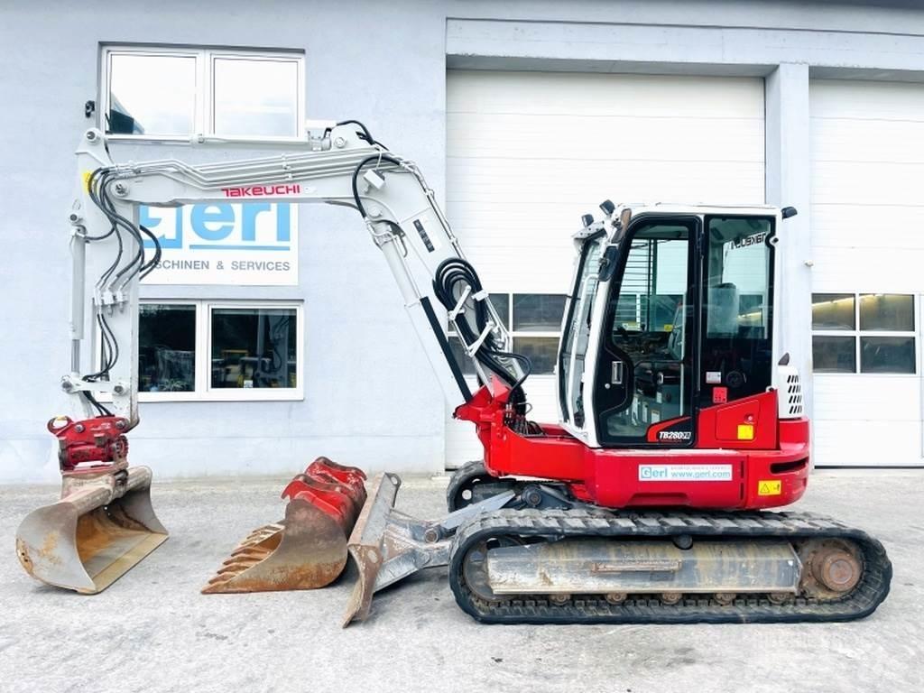 Takeuchi TB280FR Mini ekskavatori < 7 t