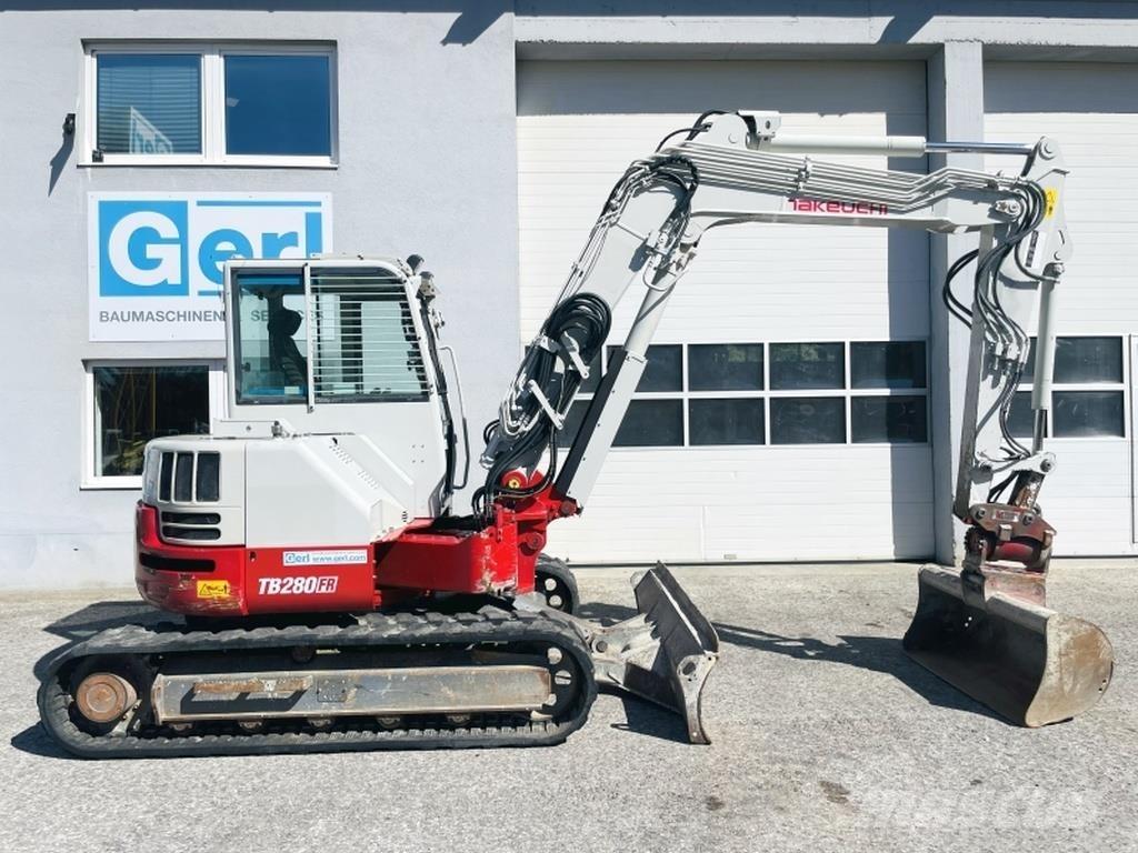 Takeuchi TB280FR Mini ekskavatori < 7 t