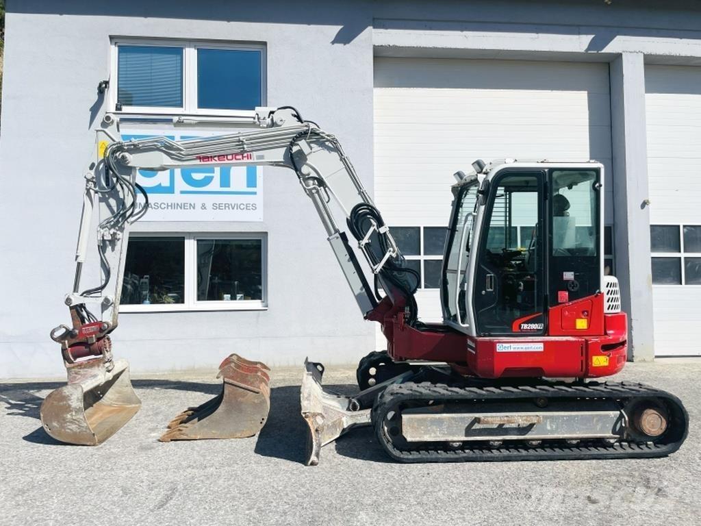 Takeuchi TB280FR Mini ekskavatori < 7 t