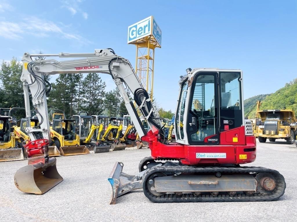 Takeuchi TB280FR Mini ekskavatori < 7 t