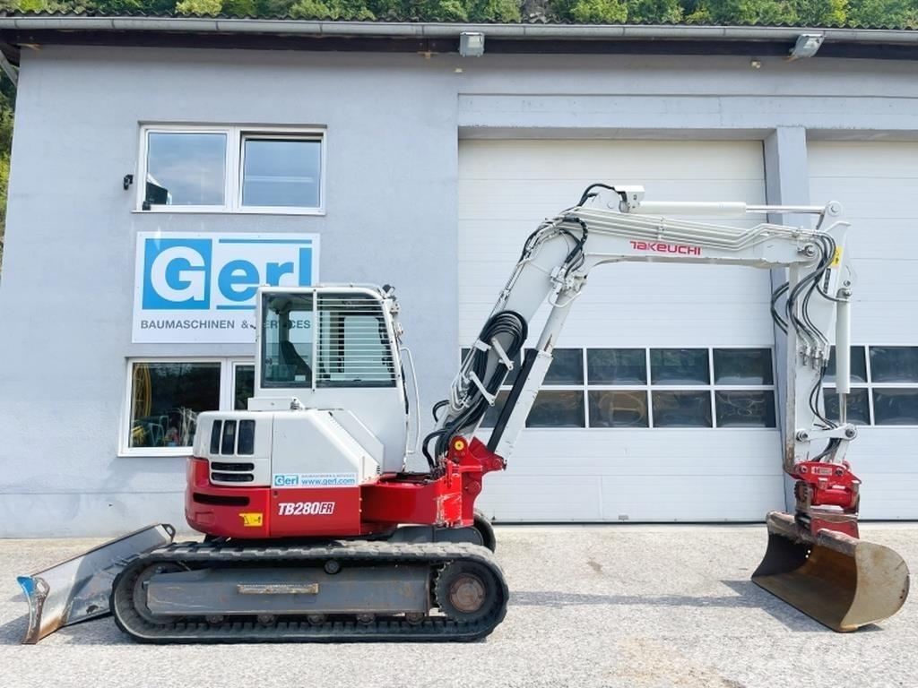 Takeuchi TB280FR Mini ekskavatori < 7 t