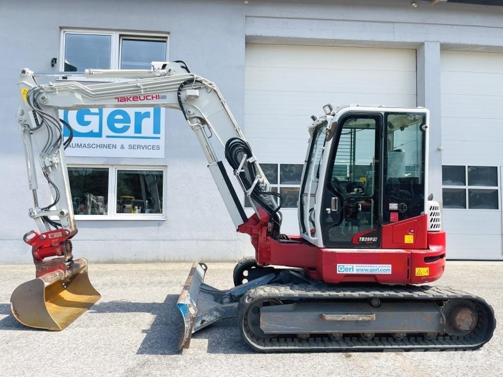 Takeuchi TB280FR Mini ekskavatori < 7 t