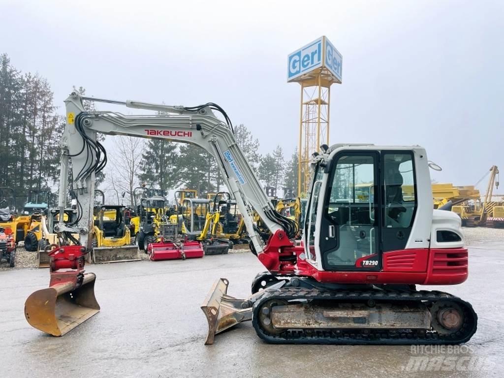 Takeuchi TB290 Mini ekskavatori < 7 t