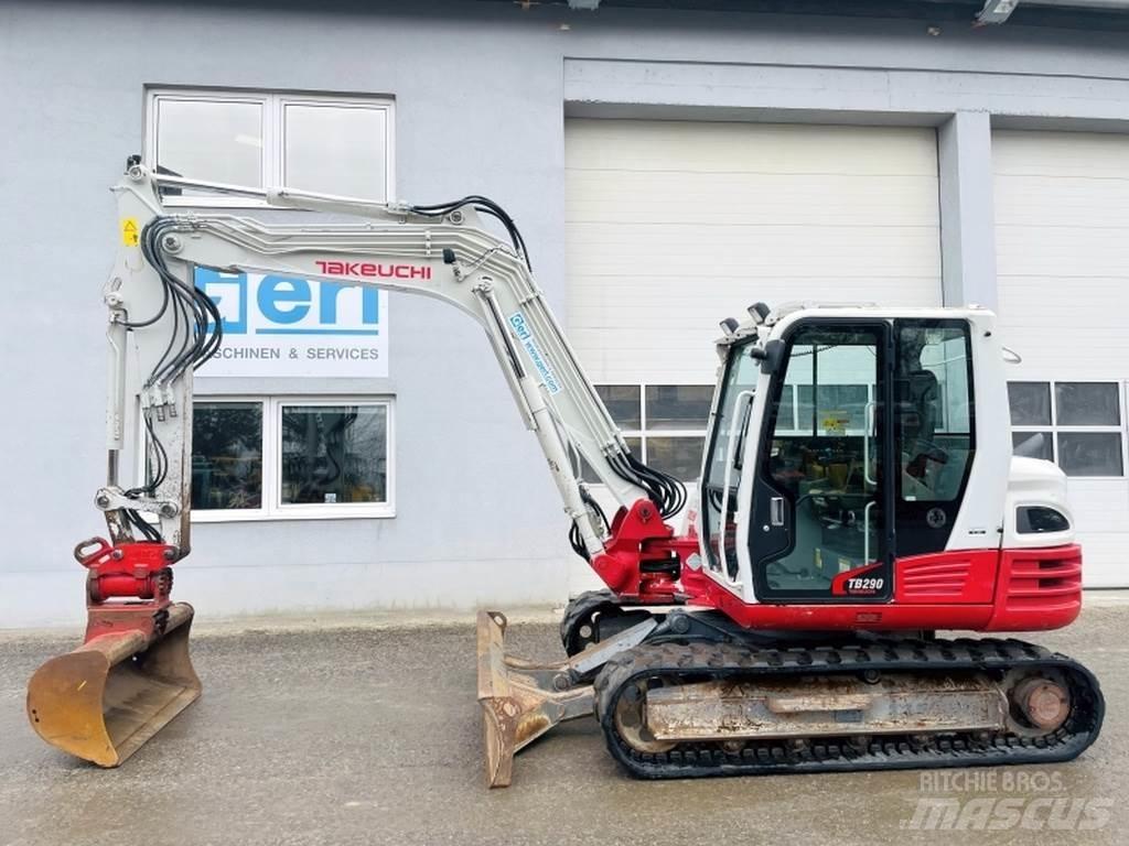 Takeuchi TB290 Mini ekskavatori < 7 t