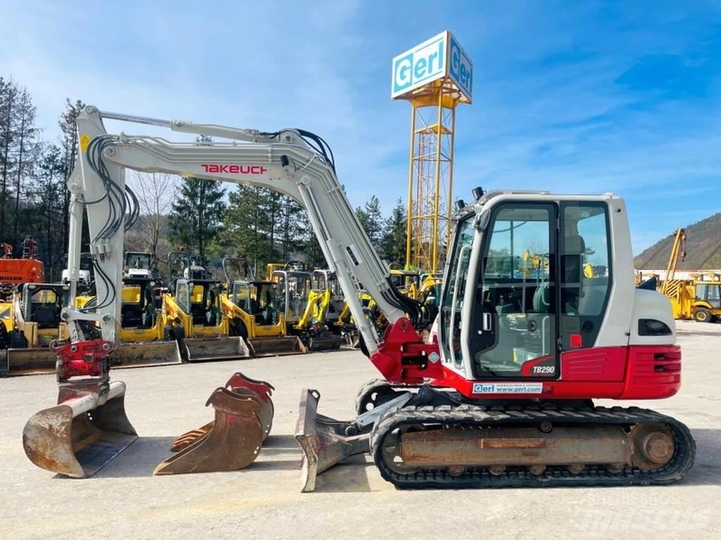 Takeuchi TB290 Mini ekskavatori < 7 t