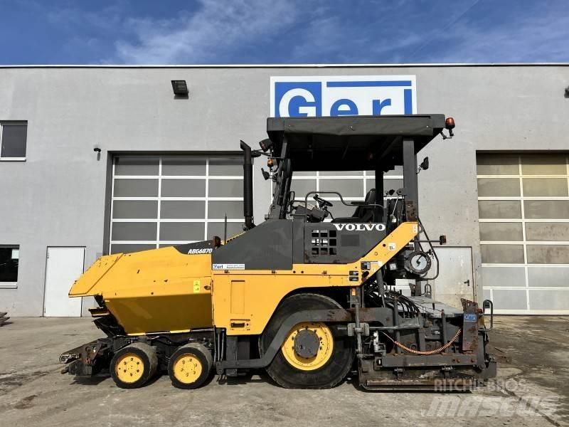  Volvo-ABG 6870 Asfalta klājēji