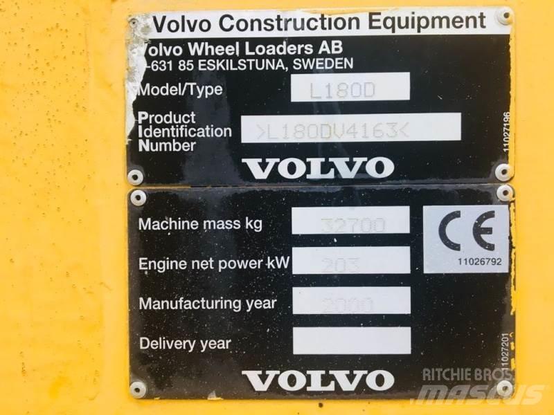 Volvo L 180 D HL Iekrāvēji uz riteņiem