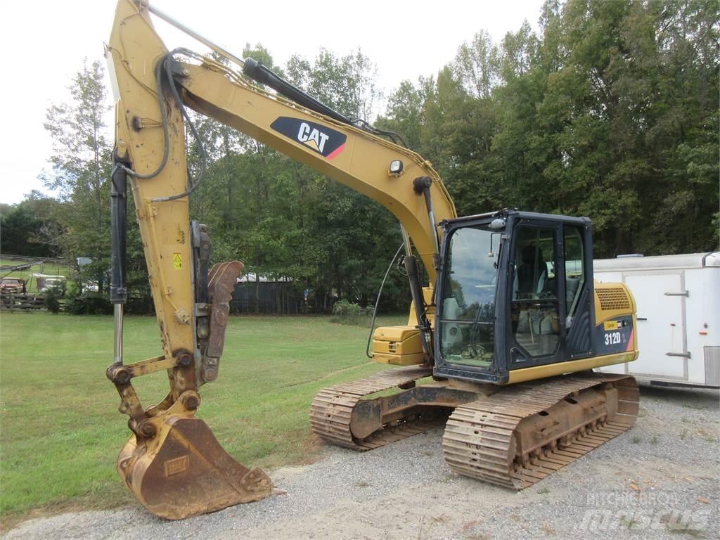 CAT 312D Kāpurķēžu ekskavatori