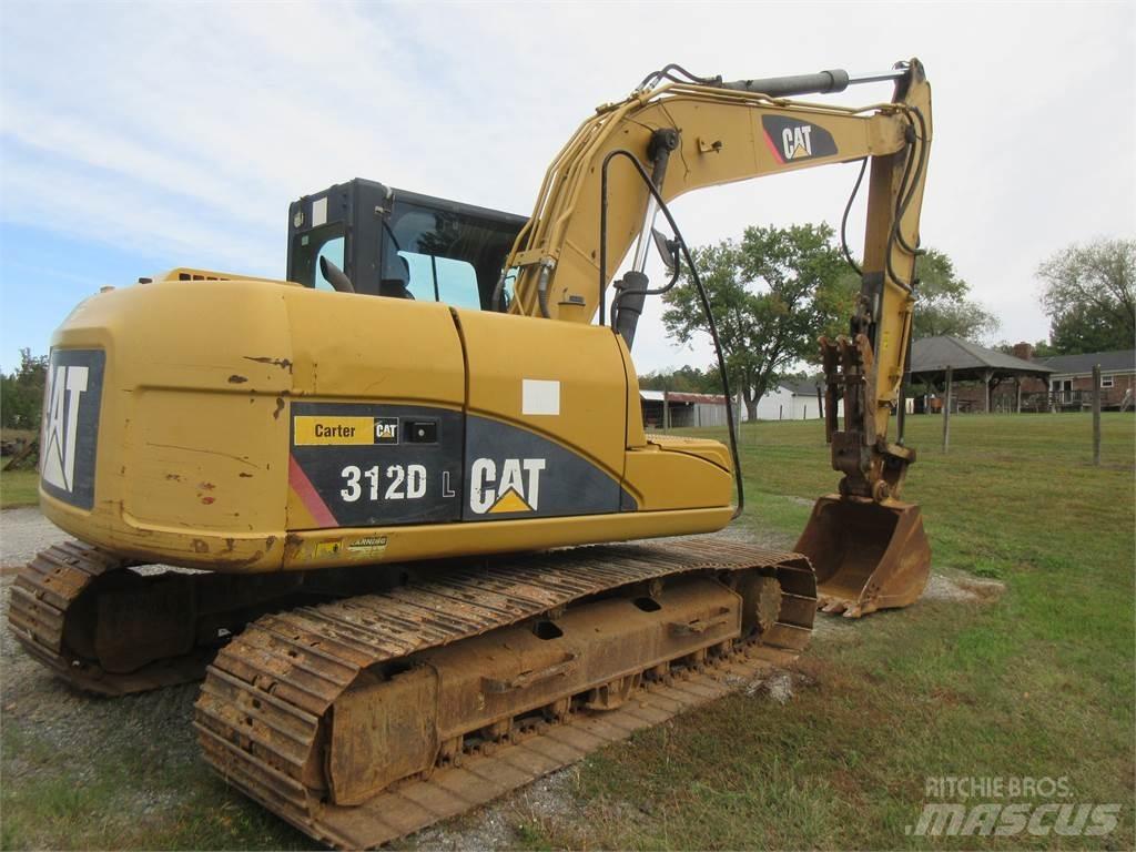 CAT 312D Kāpurķēžu ekskavatori