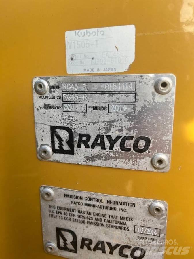 Rayco RG45-R Mežizstrāde- Citi