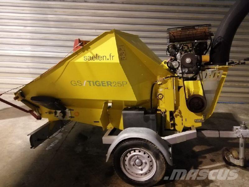 Saelen TIGER 25ER Cita augsnes apstrādes tehnika un papildaprīkojums