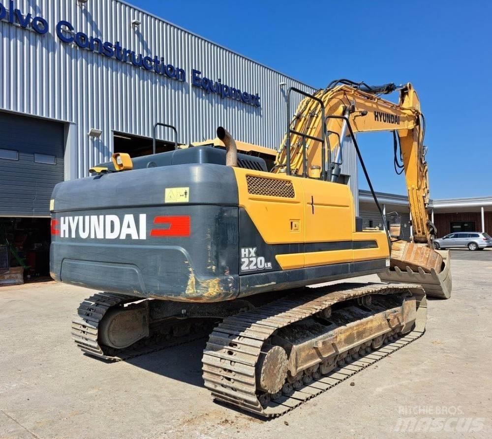 Hyundai HX220L Kāpurķēžu ekskavatori