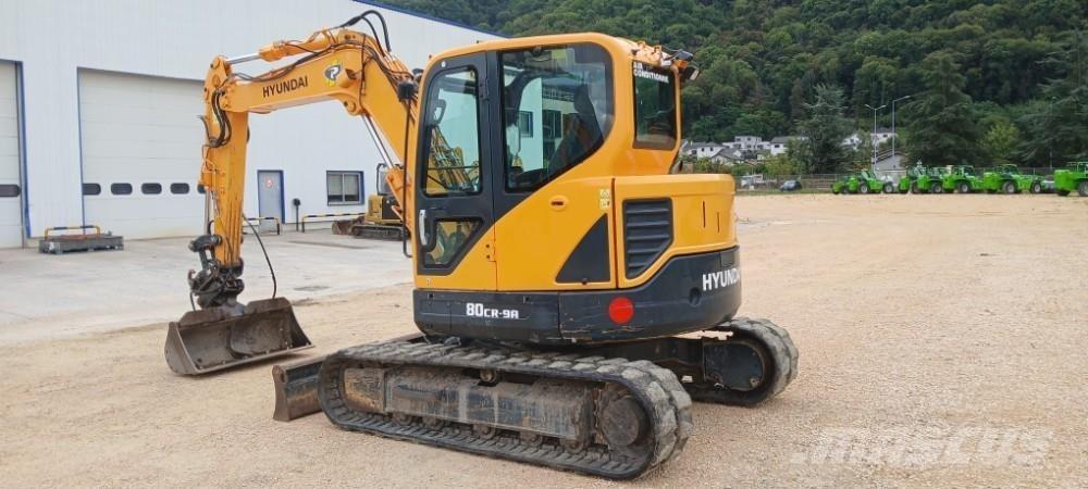 Hyundai R80CR-9A Vidēja lieluma ekskavatori 7 t - 12 t