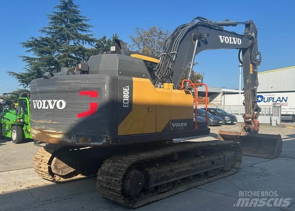 Volvo EC180EL Kāpurķēžu ekskavatori