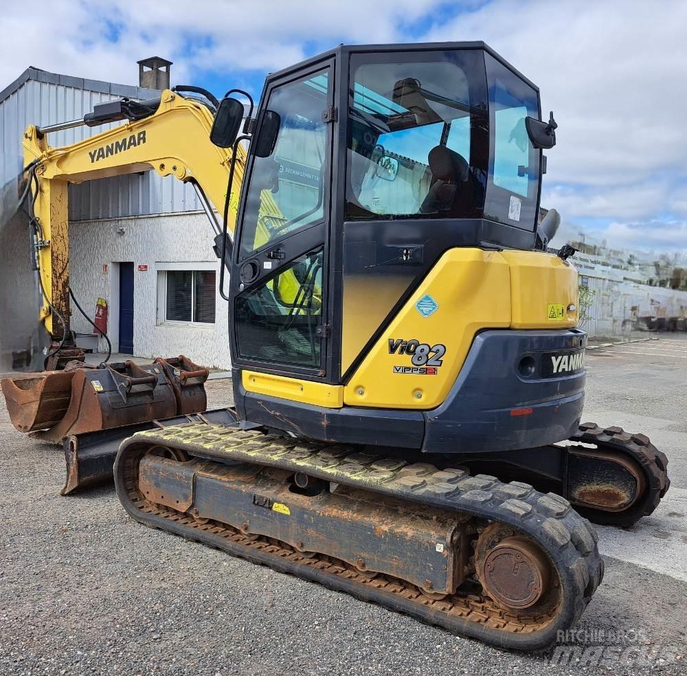 Yanmar VIO82 Vidēja lieluma ekskavatori 7 t - 12 t