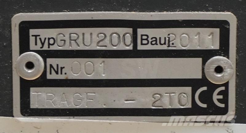 Gruma GRU 200 Citas sastāvdaļas