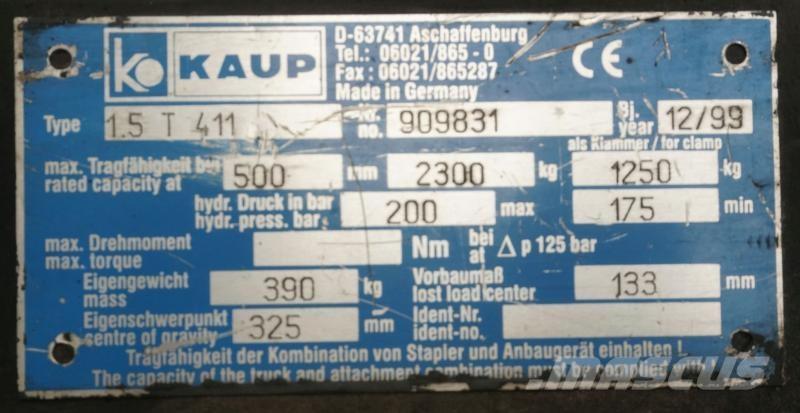 Kaup 1,5T411 Citas sastāvdaļas