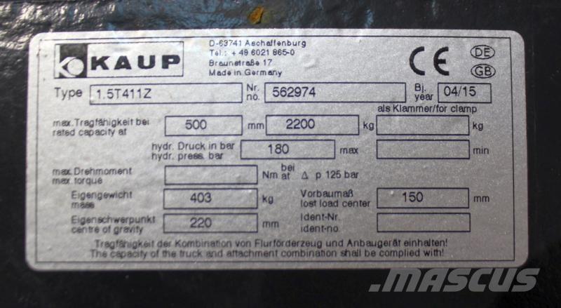 Kaup 1,5T411Z Citas sastāvdaļas