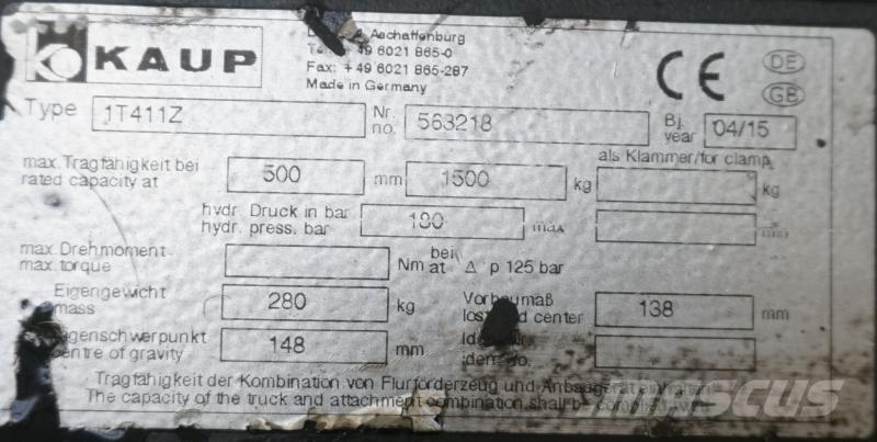 Kaup 1T411Z Citas sastāvdaļas