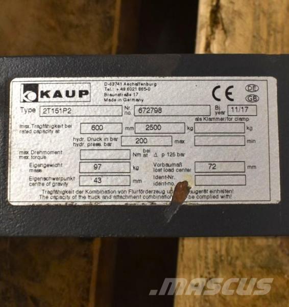 Kaup 2T151P2 Citas sastāvdaļas