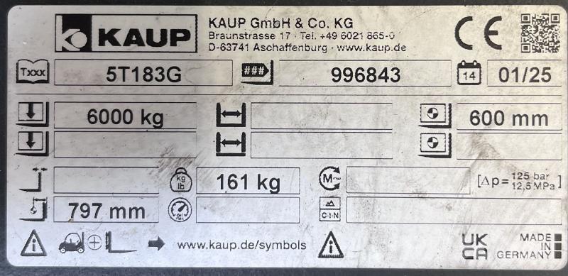 Kaup 5T183G Citas sastāvdaļas