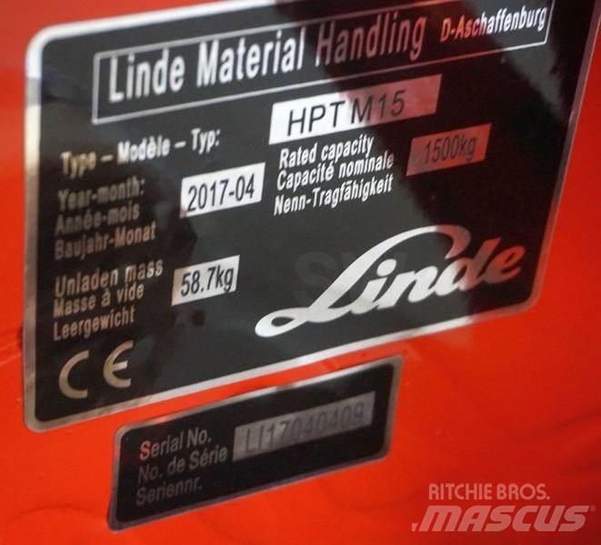 Linde HPT M 15 Rati palešu pārvadāšanai