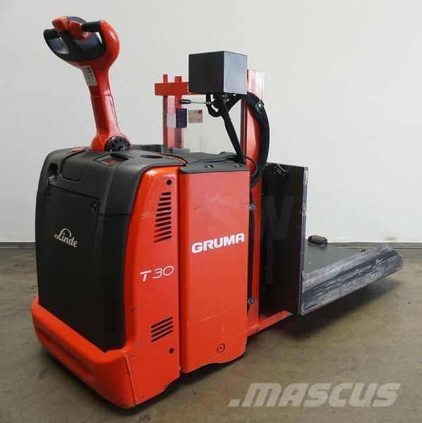 Linde T 30 131 Zemie palešu pacēlāji