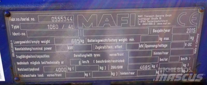 Mafi 1060 / 4t Platformas/izkraušana no sāniem