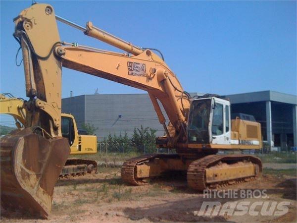 Liebherr R 954 Kāpurķēžu ekskavatori